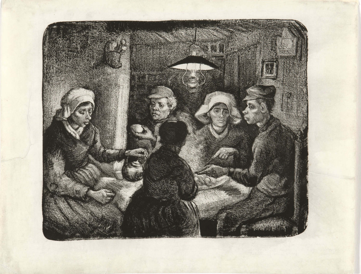 Vincent Van Gogh - Patates Yiyenler
