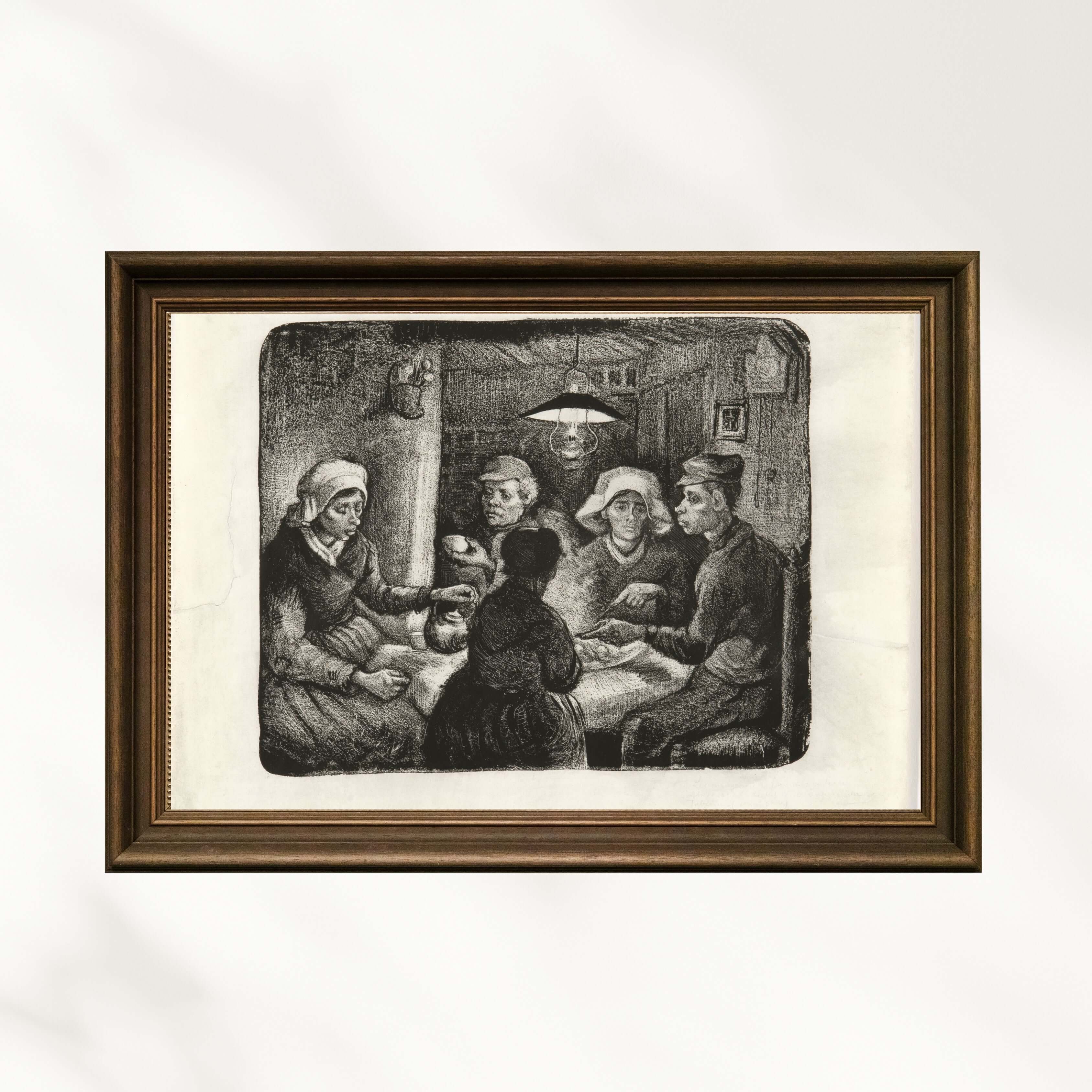 Vincent Van Gogh - Patates Yiyenler