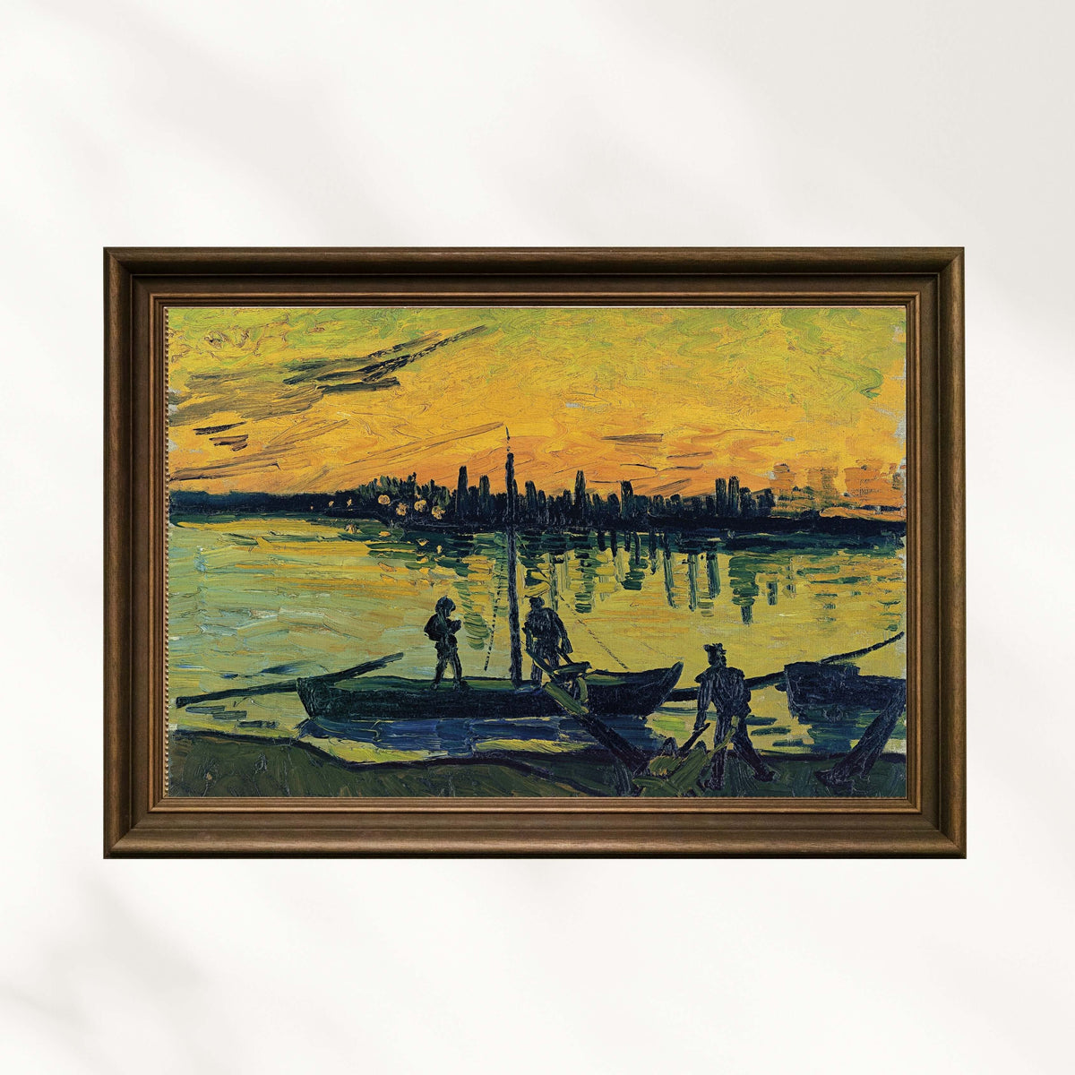 Vincent Van Gogh - Arles’Daki Liman İŞçileri