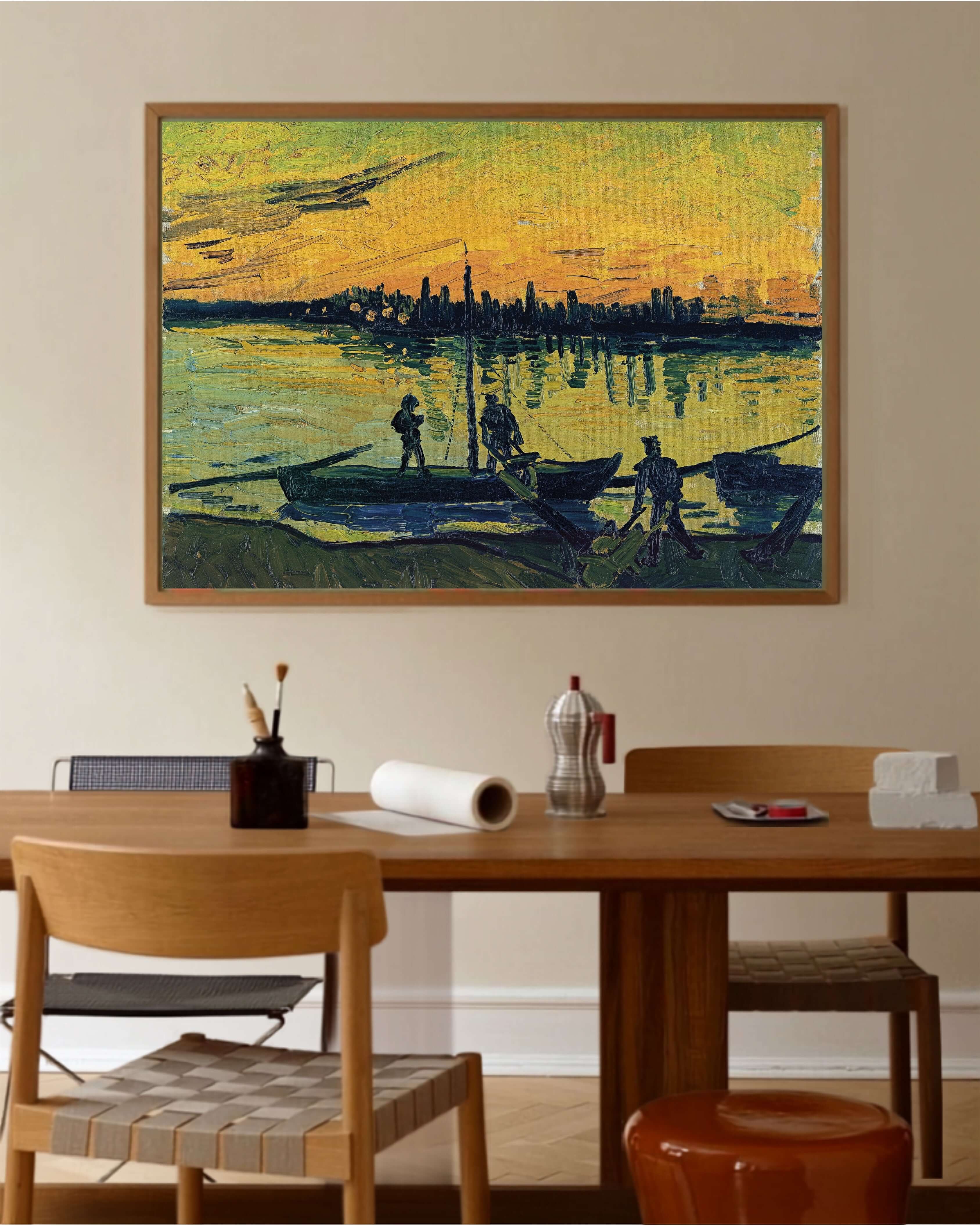Vincent Van Gogh - Arles’Daki Liman İŞçileri