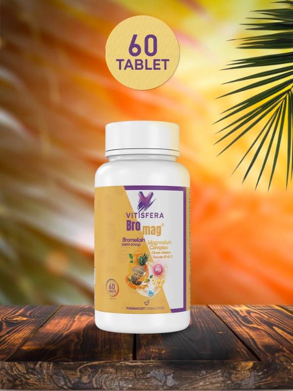 Vitisfera-Bromag 60 Tablet-Gıda Takviyeleri-3-Milagron.com