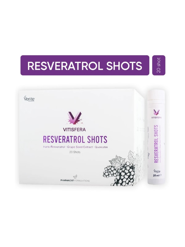 Vitisfera Resveratrol Shot Orman Meyveleri Aromalı 20x25 mL