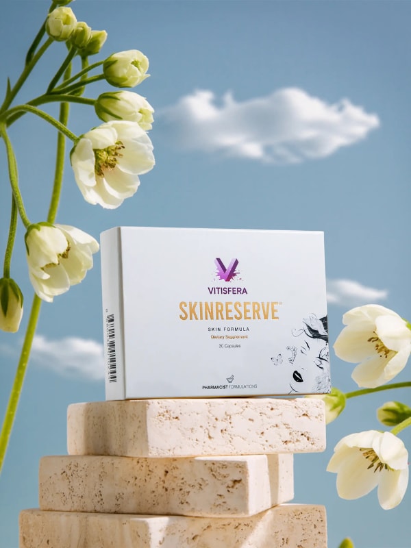 Vitisfera SkinReserve 30 Kapsül- Cüce Palmiye Ekstresi, Hayıt Ekstresi, Multivitamin ve Multimineral