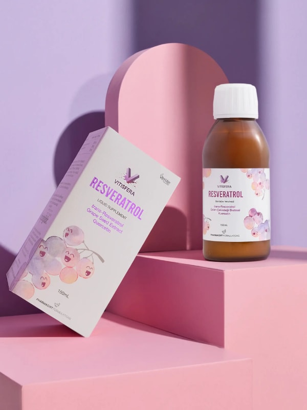 Vitisfera Resveratrol Şurup Orman Meyveleri Aromalı 150 ml