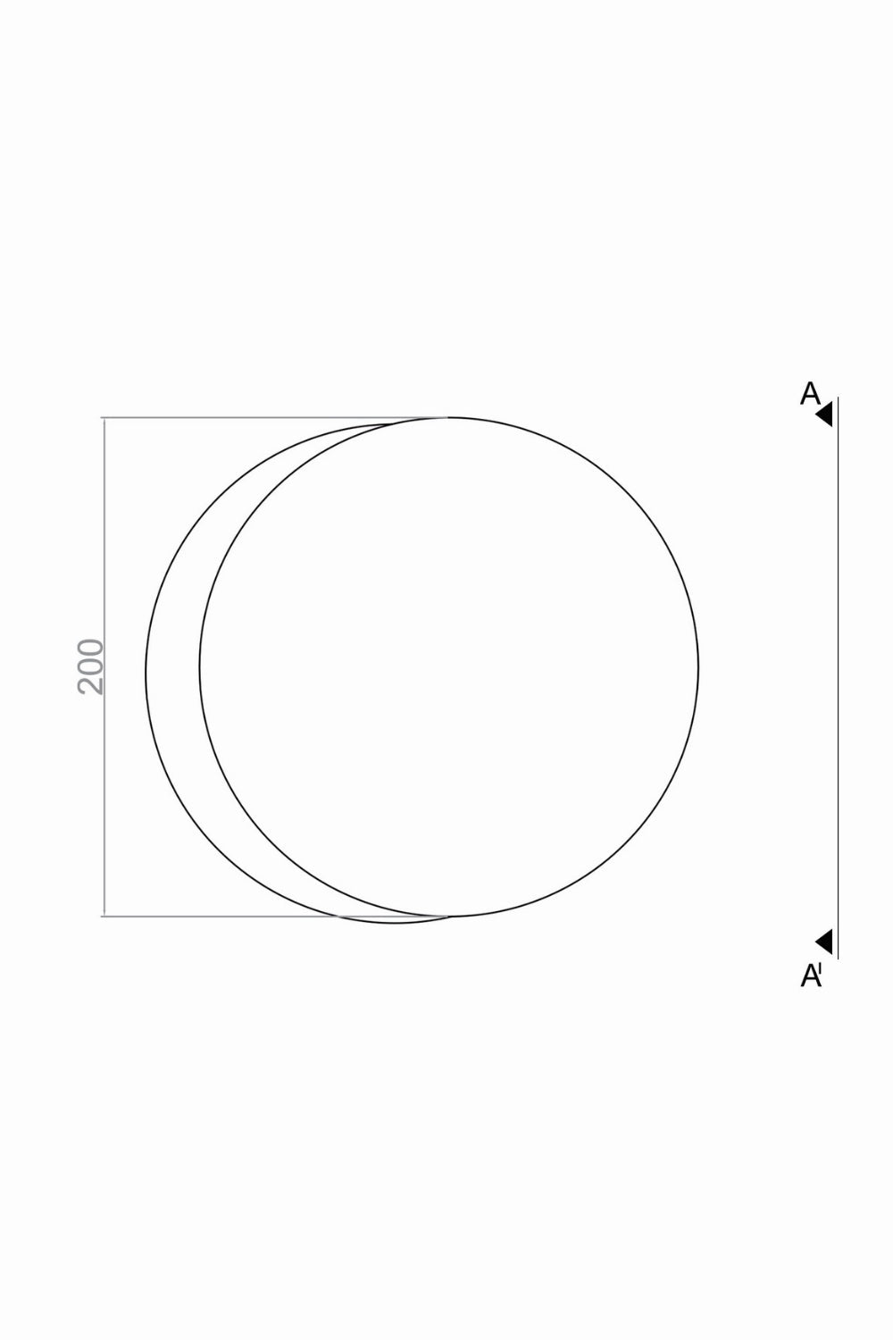 Halo Iı Akrilikli 20 Cm Led Duvar Aplik - 4