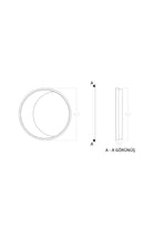 Led Aplik Luna Yarım Ay - 4