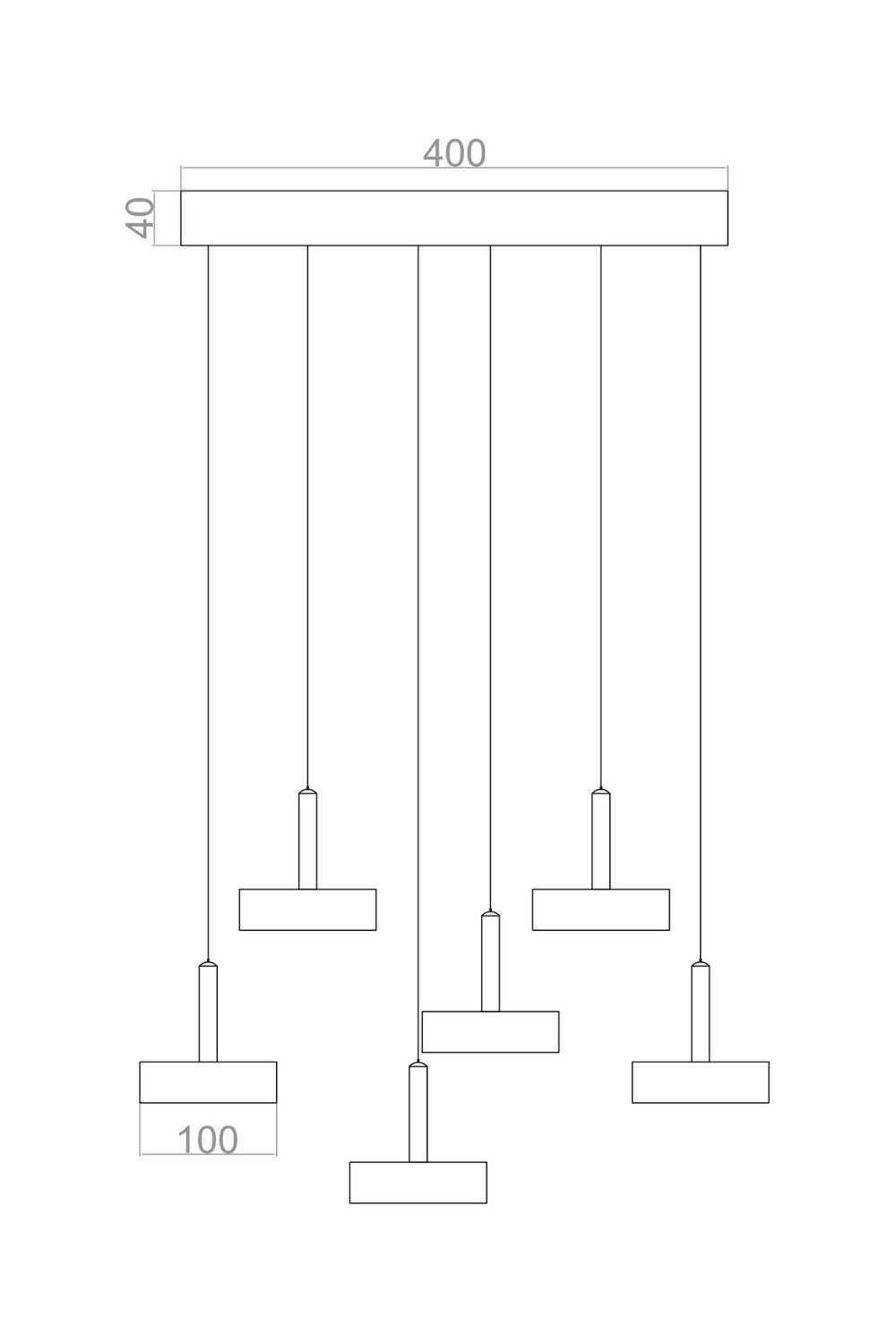 Led Avize Sarkıt Orlando - 4