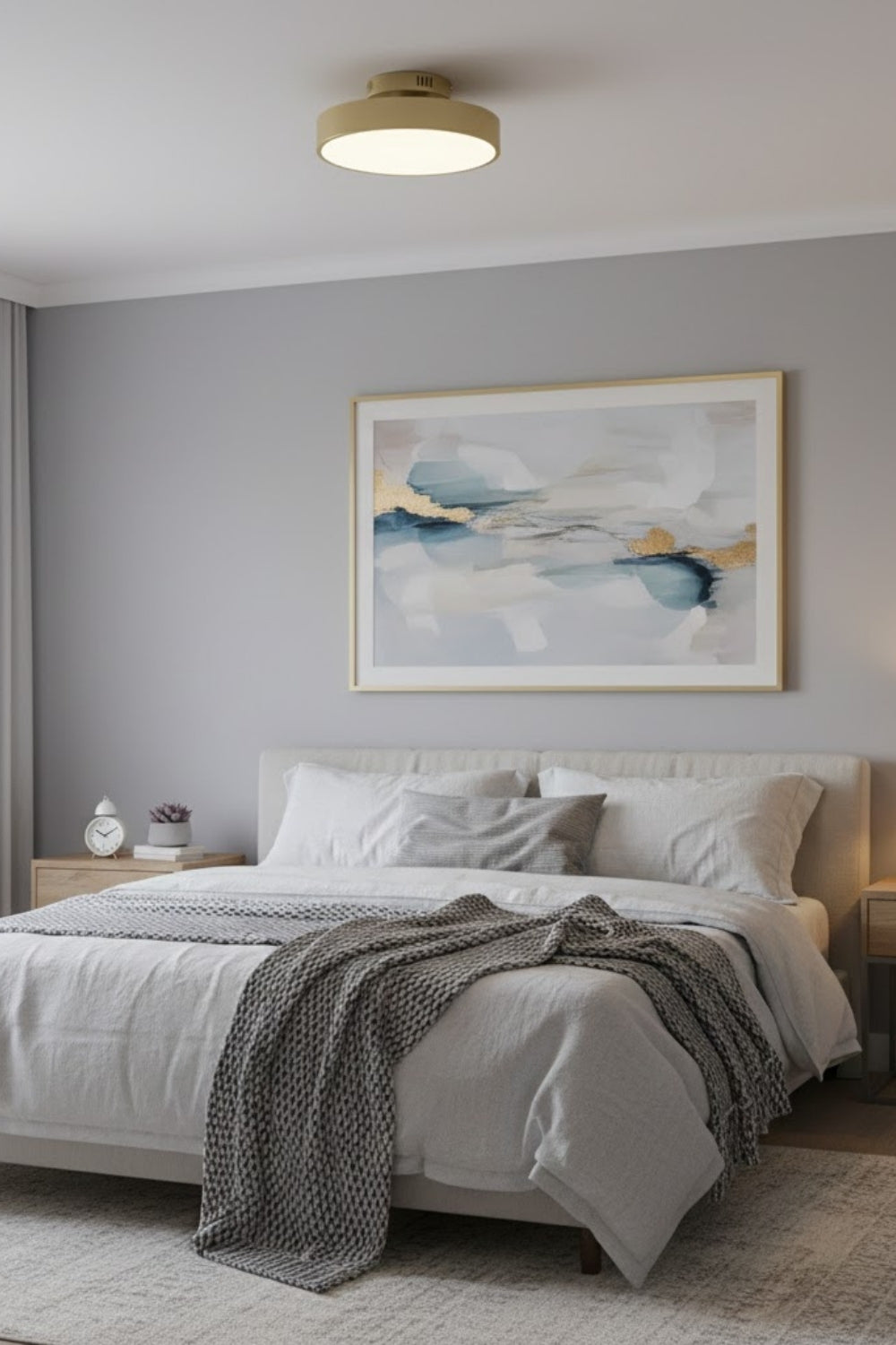 Modern Led Avize Plafonyer Ullgo  40 Cm - 3