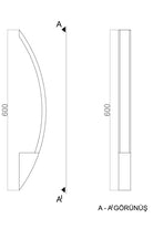 Rest 60 Cm Led Duvar Aplik - 4