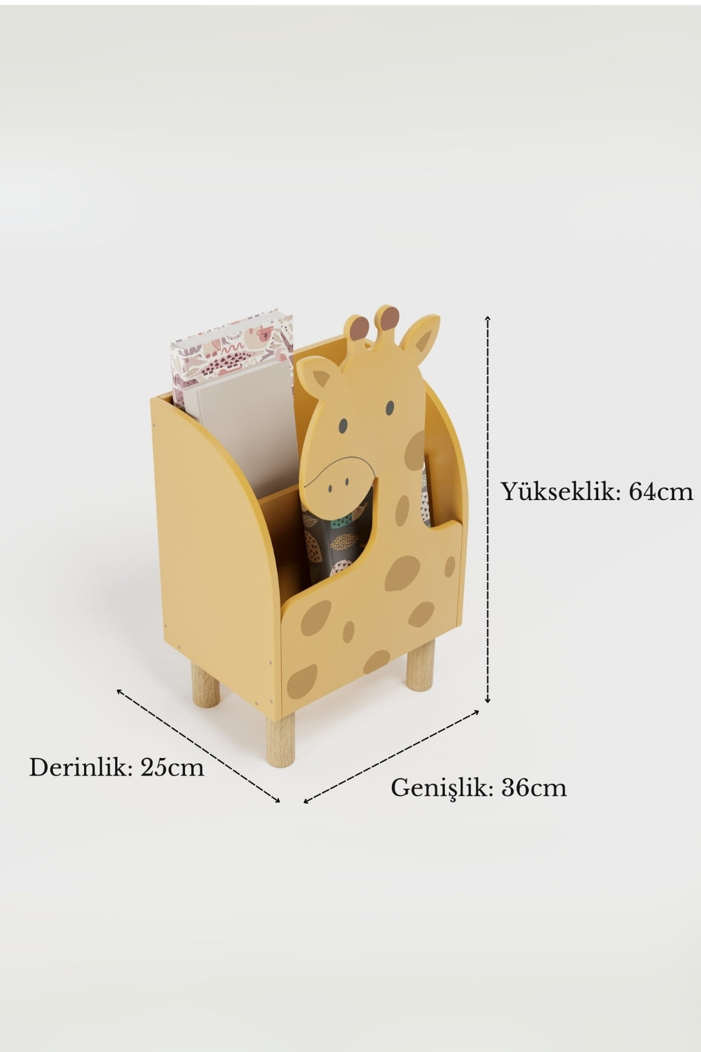 Zürafa Montessori Kitaplık - 11