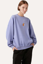 WWF Market-Beaver Kit Sweatshirt - Lilac-Sweatshirts & Hoodies-4-Milagron.com