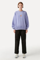 WWF Market-Beaver Kit Sweatshirt - Lilac-Sweatshirts & Hoodies-7-Milagron.com