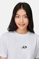 WWF Market-Giant Panda Crop T-shirt - Beyaz-T-Shirts-4-Milagron.com