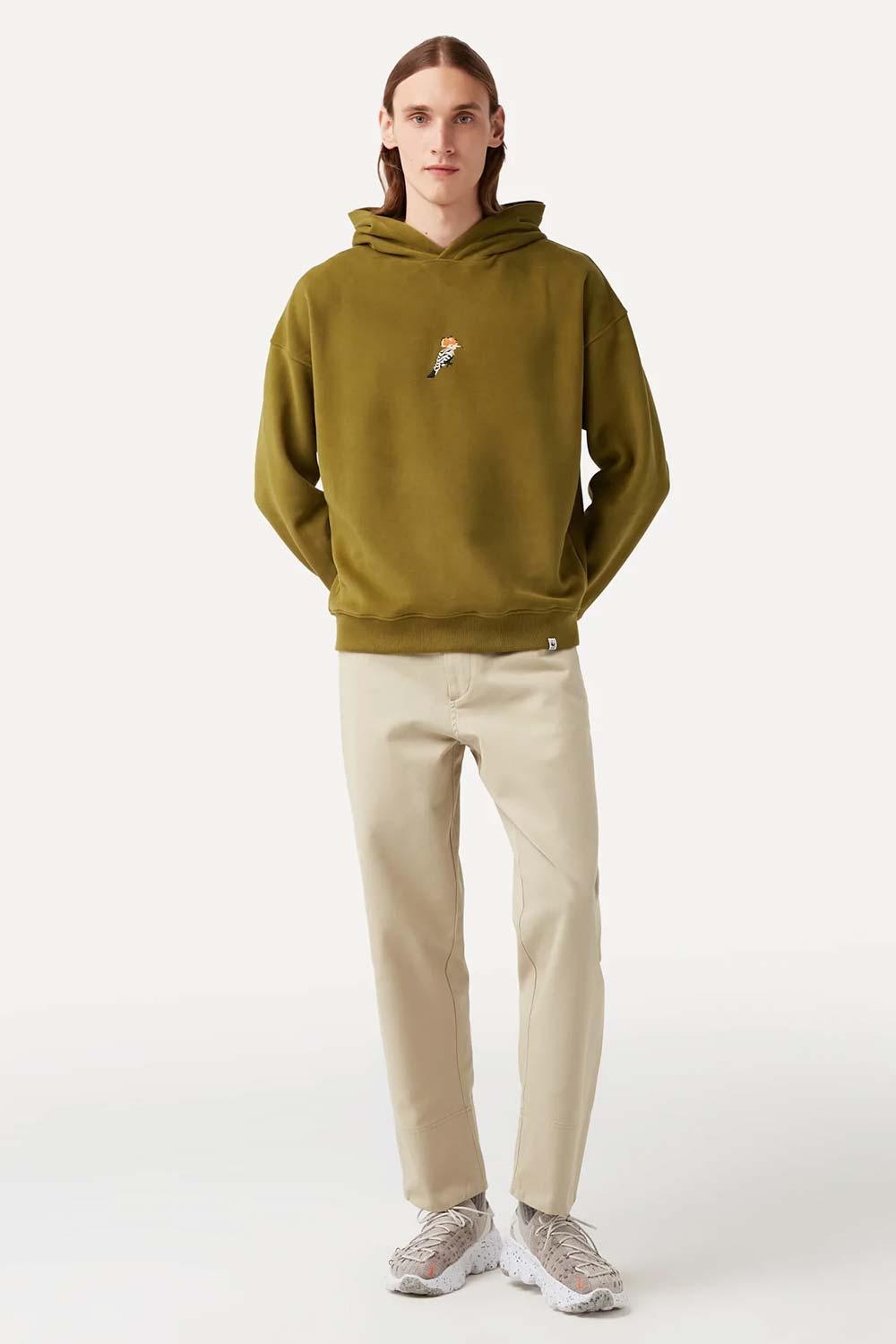 WWF Market-İbibik Hoodie - Haki-Sweatshirts & Hoodies-5-Milagron.com