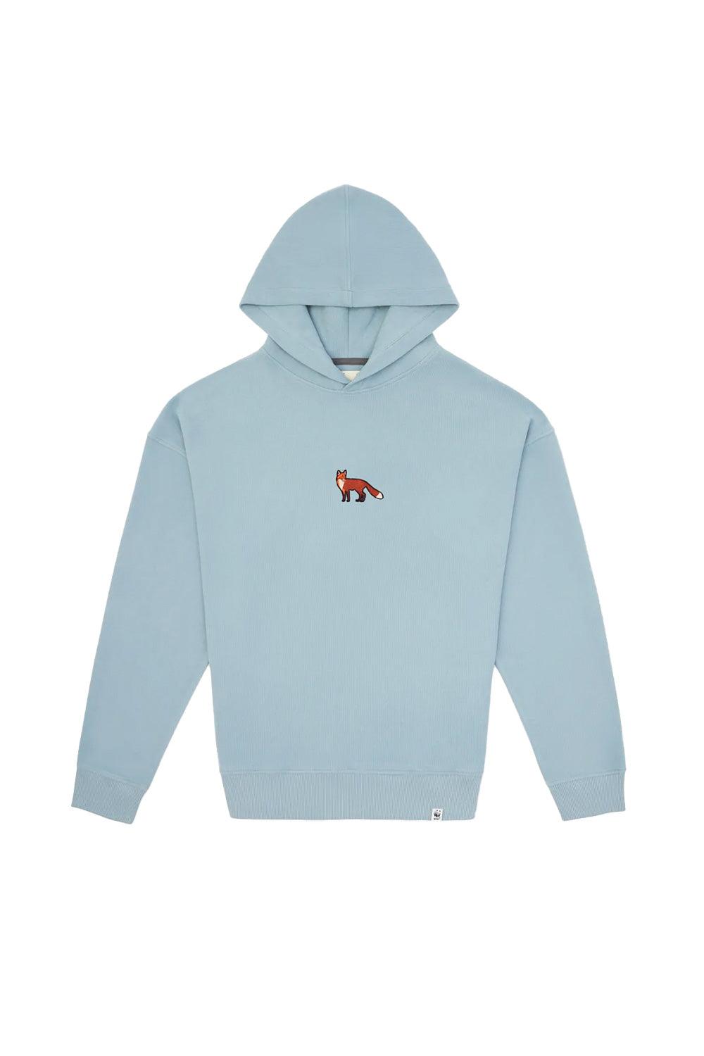 WWF Market-Kızıl Tilki Hoodie - Açık Mavi-Sweatshirts & Hoodies-1-Milagron.com