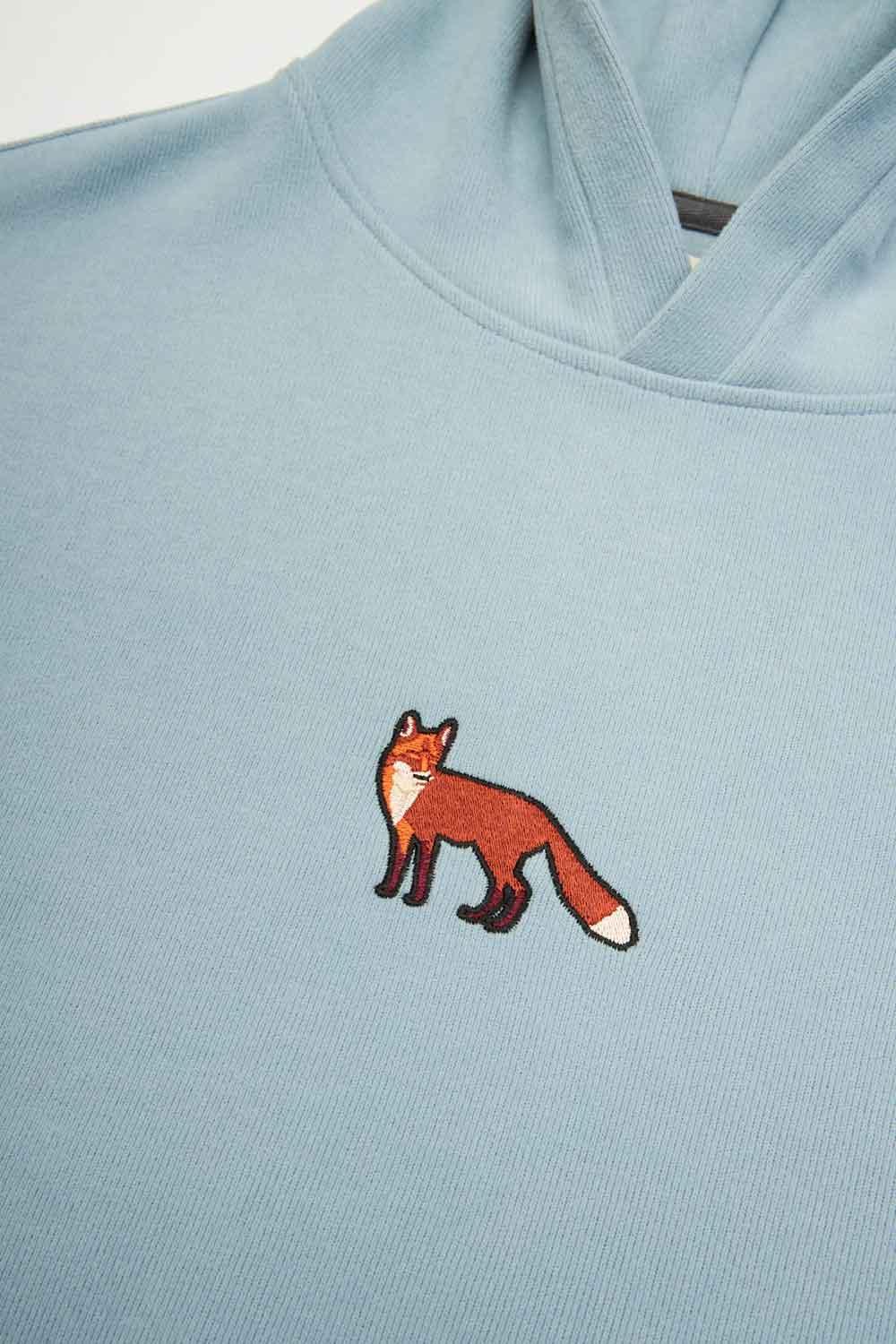 WWF Market-Kızıl Tilki Hoodie - Açık Mavi-Sweatshirts & Hoodies-2-Milagron.com