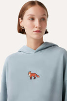 WWF Market-Kızıl Tilki Hoodie - Açık Mavi-Sweatshirts & Hoodies-4-Milagron.com
