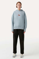 WWF Market-Kızıl Tilki Hoodie - Açık Mavi-Sweatshirts & Hoodies-5-Milagron.com