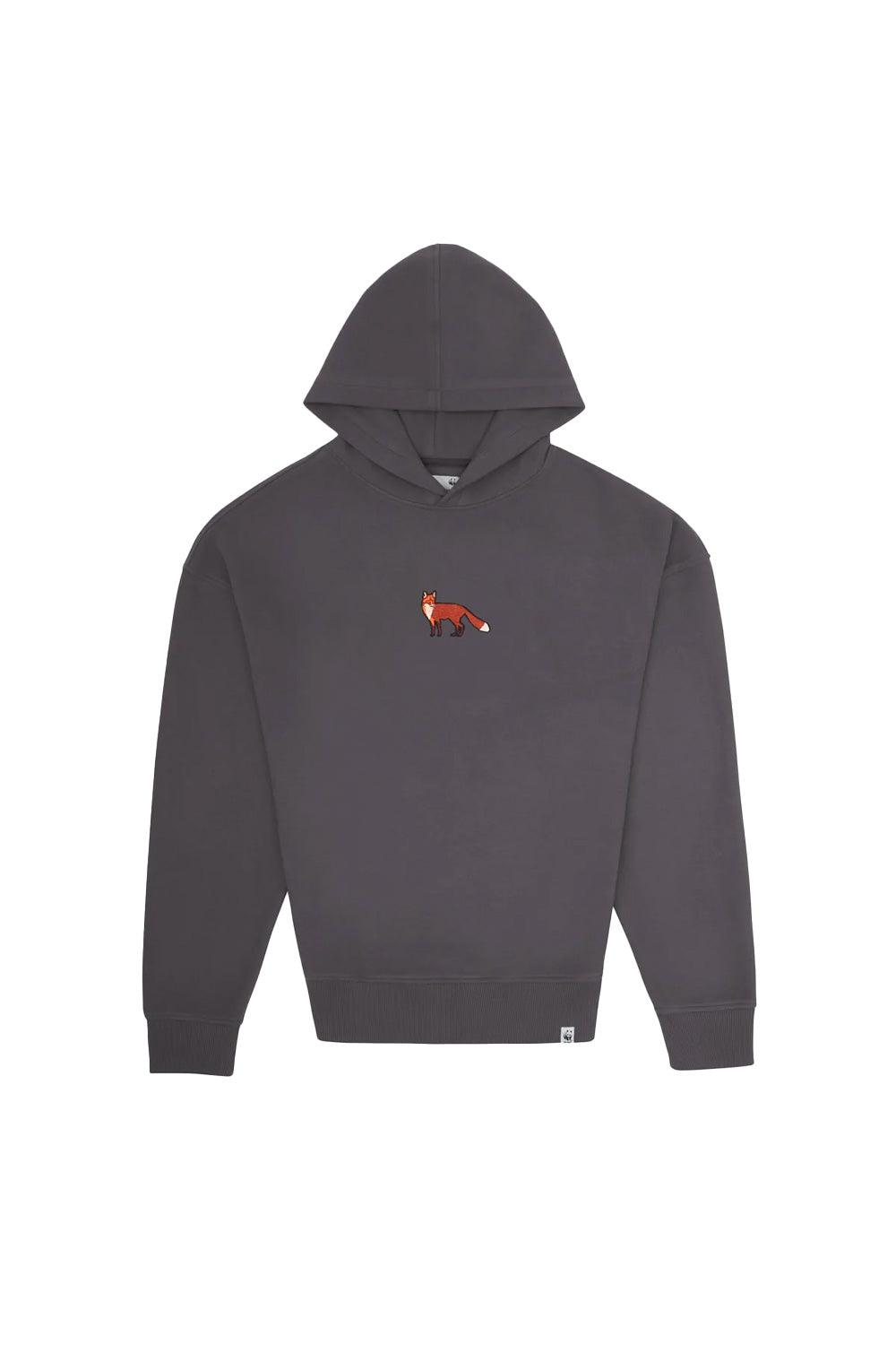 WWF Market-Kızıl Tilki Hoodie - Antrasit-Sweatshirts & Hoodies-1-Milagron.com