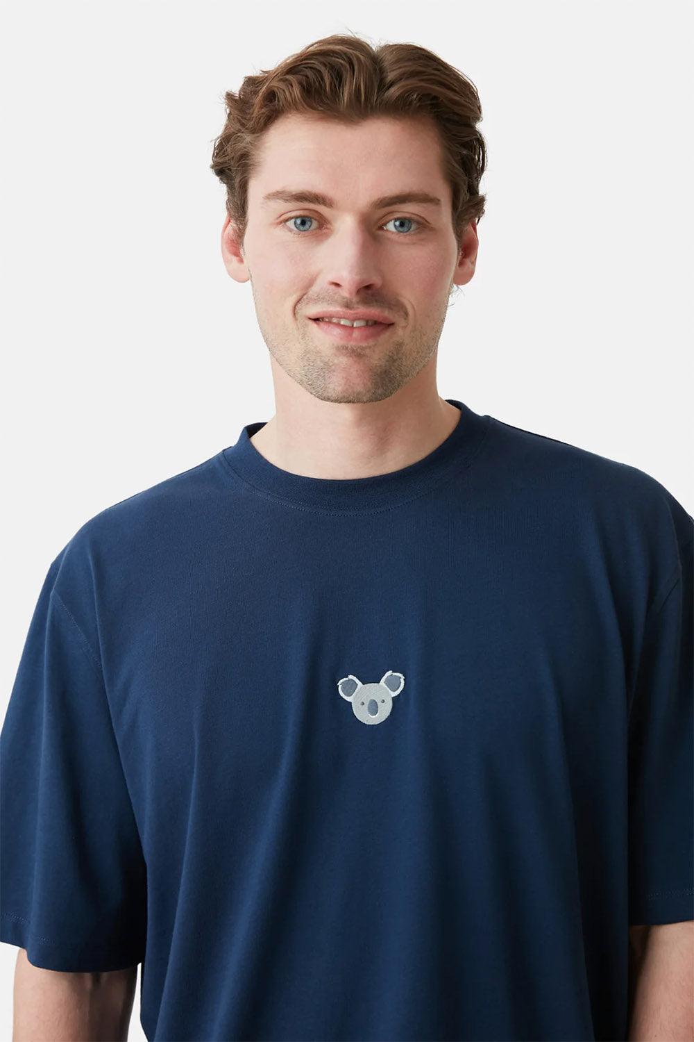 WWF Market-Koala Oversize T-shirt - Lacivert-T-Shirts-4-Milagron.com