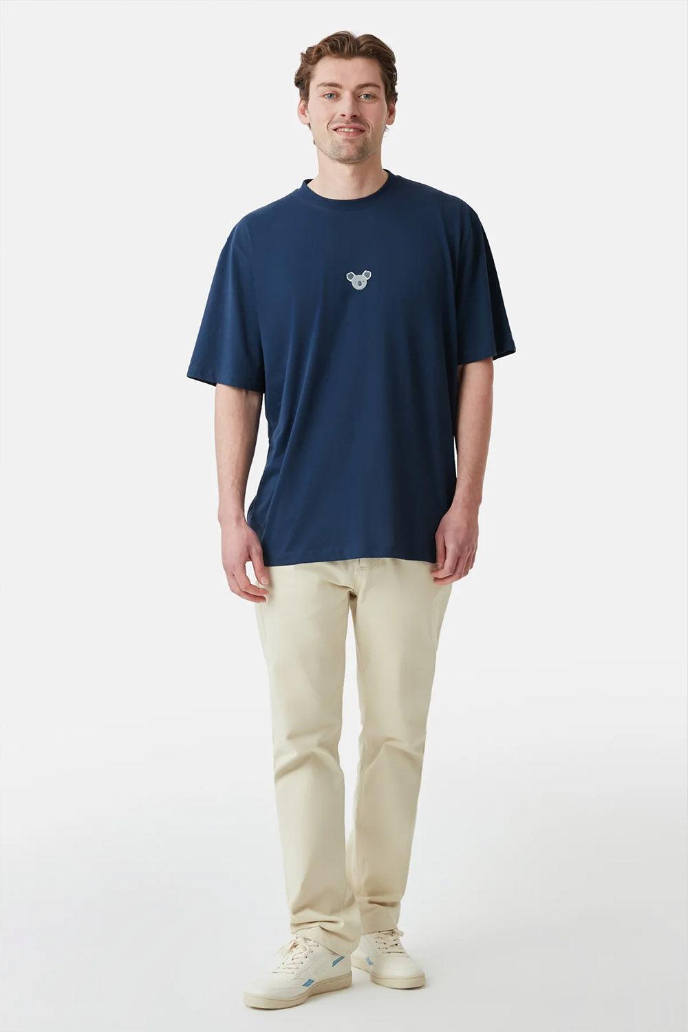 WWF Market-Koala Oversize T-shirt - Lacivert-T-Shirts-6-Milagron.com