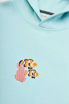 WWF Market-Palyaço Balığı Hoodie - Mavi-Sweatshirts & Hoodies-2-Milagron.com