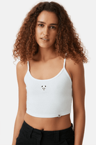WWF Market-Panda Crop Atlet - Beyaz-T-Shirts-1-Milagron.com