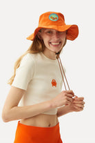 WWF Market-Sincap Safari Şapka - Turuncu-Şapka-1-Milagron.com