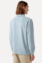 WWF Market-Turna Kuşu Polo Yaka Sweatshirt - Mavi-Sweatshirts & Hoodies-6-Milagron.com