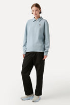 WWF Market-Turna Kuşu Polo Yaka Sweatshirt - Mavi-Sweatshirts & Hoodies-8-Milagron.com