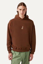 WWF Market-Yaban Tavşanı Hoodie - Kahverengi-Sweatshirts & Hoodies-3-Milagron.com