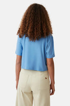 WWF Market-Yavru İmparator Penguen Crop T-shirt - Mavi-T-Shirts-5-Milagron.com