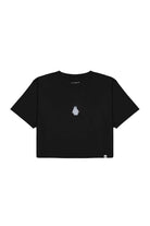 WWF Market-Yavru İmparator Penguen Crop T-shirt - Siyah-T-Shirts-1-Milagron.com