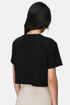 WWF Market-Yavru İmparator Penguen Crop T-shirt - Siyah-T-Shirts-5-Milagron.com