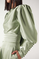 Wabi Sabi-Mbç Yeşil Vatkalı Top-Top-4-Milagron.com