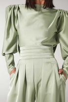 Wabi Sabi-Mbç Yeşil Vatkalı Top-Top-6-Milagron.com