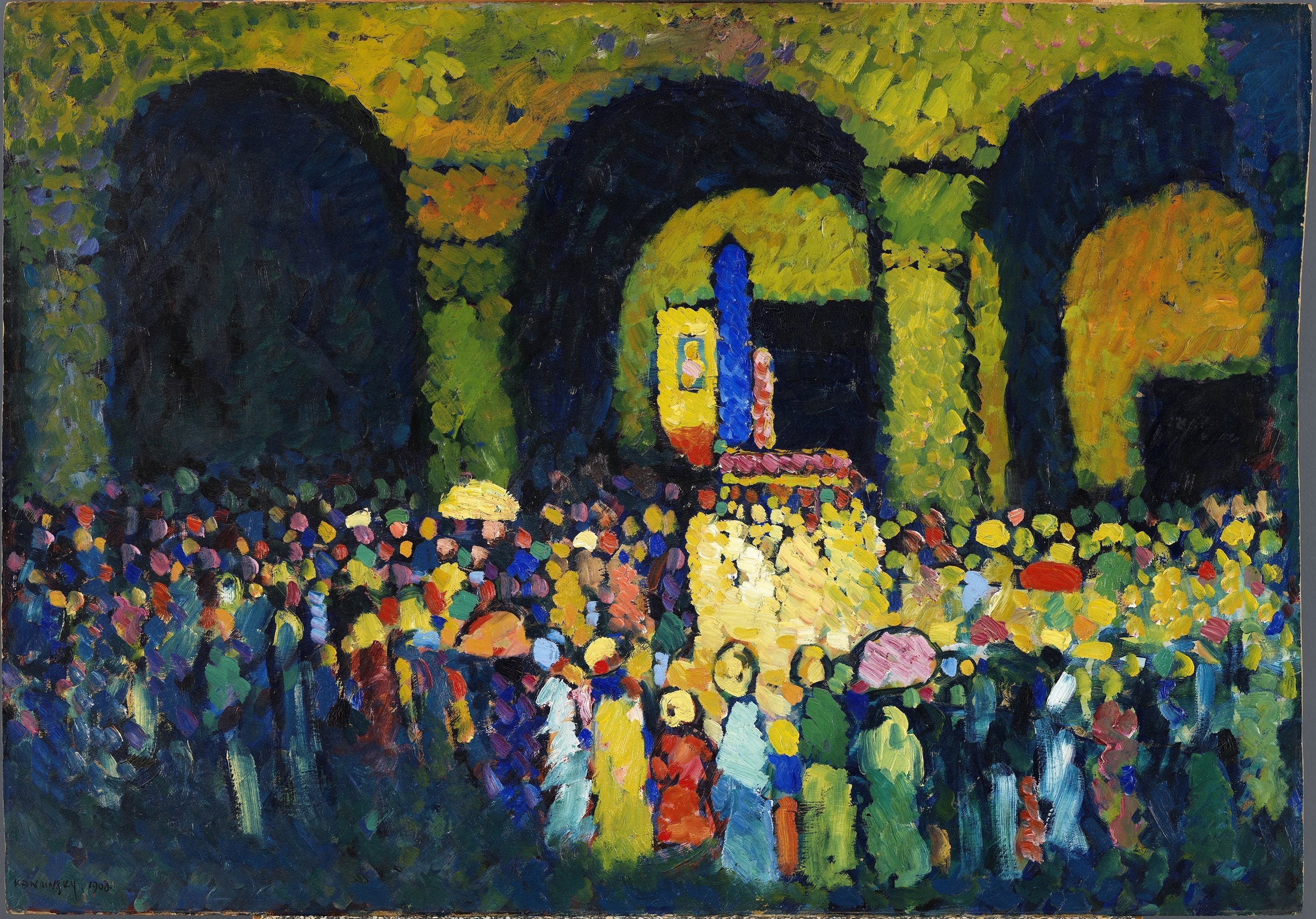 Wassily Kandinsky - Münih’Teki Ludwigskirche