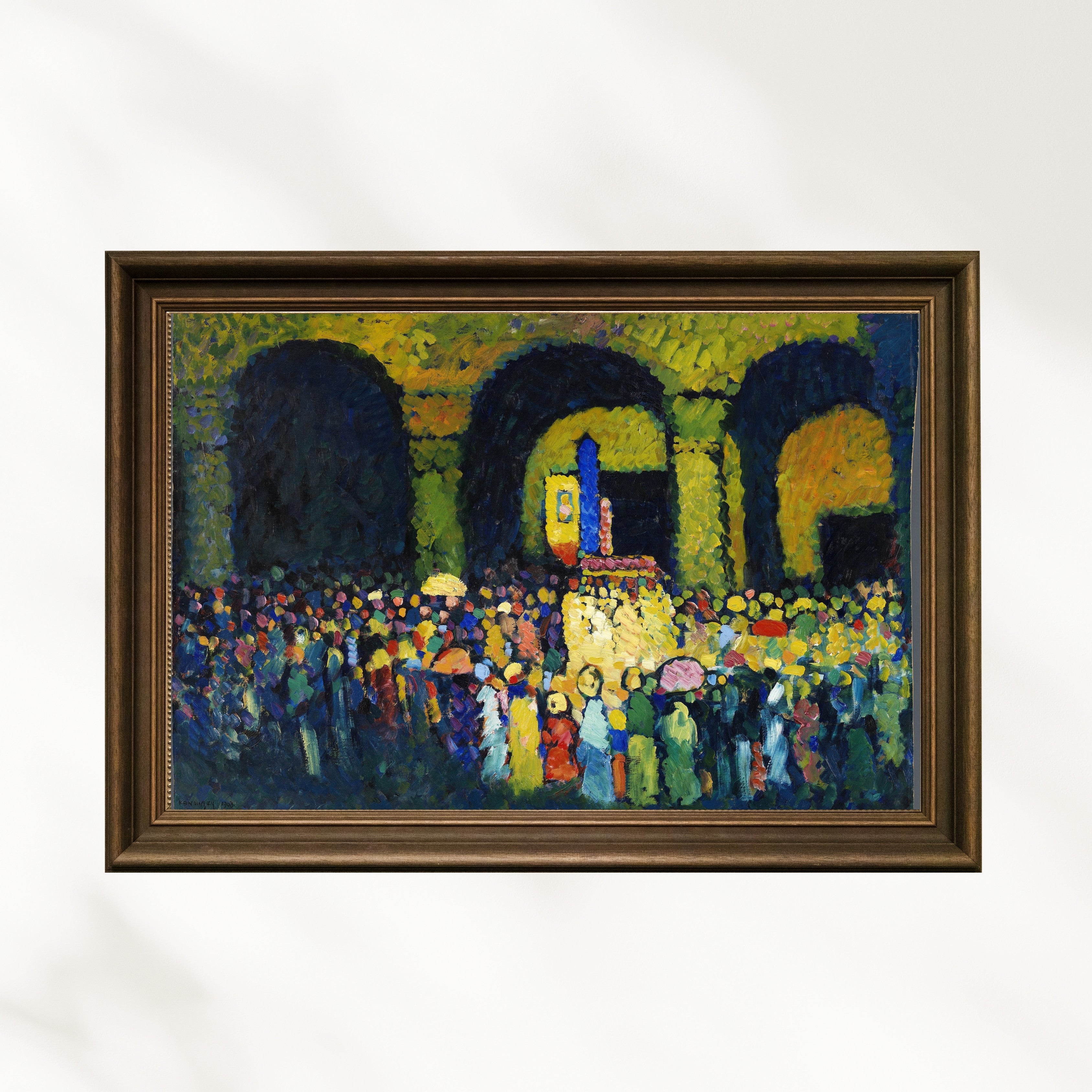 Wassily Kandinsky - Münih’Teki Ludwigskirche
