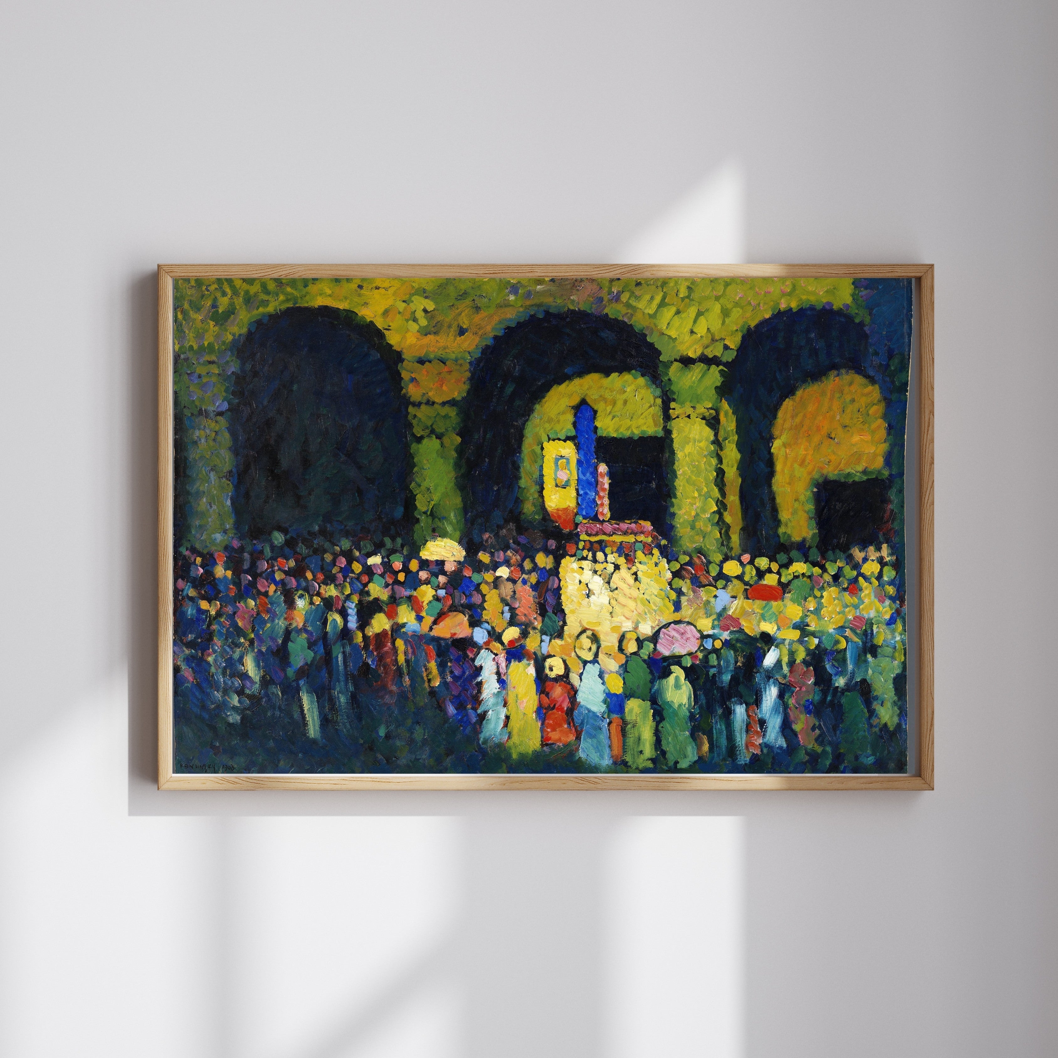 Wassily Kandinsky - Münih’Teki Ludwigskirche