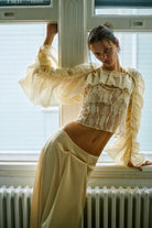 Cabriole Büzgülü Bolero - 4