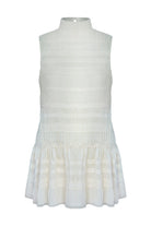 Échappé Kırışık Dokulu Şifon Elbise - 1