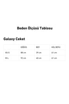 Wayt-Galaxy Metalik & Kahve Crop Blazer Ceket-Ceket-6-Milagron.com