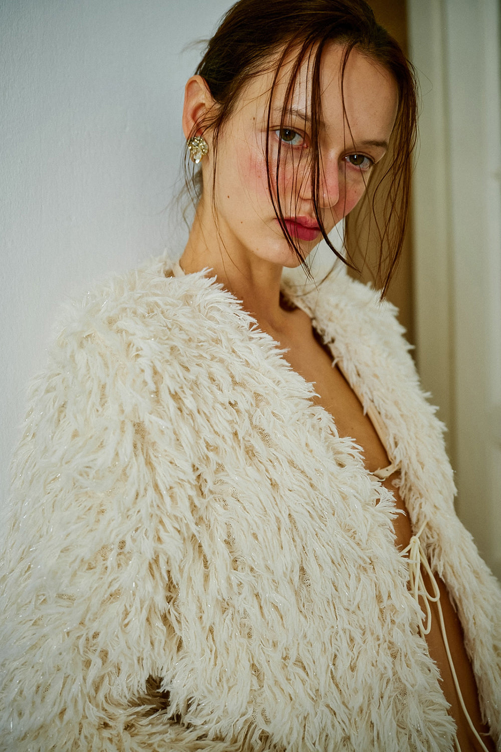 Impresario Tüy Dokulu Lureksli Ceket - 0