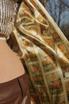 Wayt-Man In The Moon Ay Düğmeli Yeşil Palto-Kaban-6-Milagron.com