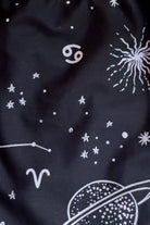 Wayt-Space Babe Gezegen Ve Burç Desenli İpli Siyah Bikini Üstü-Bikini & Mayo-7-Milagron.com