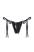 Wayt-Space Babe Gezegen Ve Burç Desenli Siyah Bikini Altı-Bikini & Mayo-1-Milagron.com