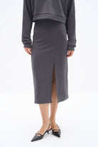 Wear Three Points-Antrasit Spirit Skirt-Etek-1-Milagron.com
