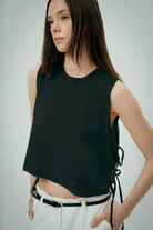 Wear Three Points-Luna Keten Top-Gömlek-1-Milagron.com