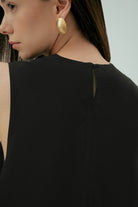 Wear Three Points-Luna Keten Top-Gömlek-6-Milagron.com