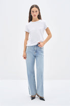 Wear Three Points-White Ribana T-shirt-T-Shirts-1-Milagron.com